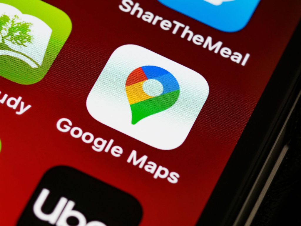 Google Maps glitch