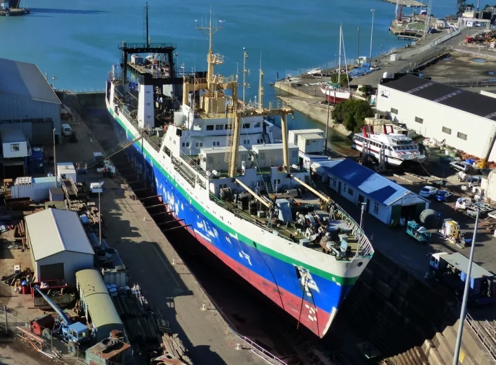 dry docking vessel