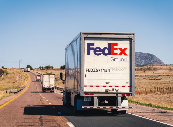FedEx truck robbed